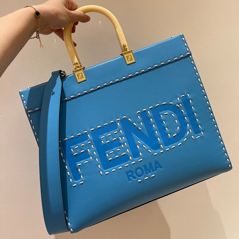 ★日本!!人気！フェンディ 偽物 サンシャイン ミディアム レザーショッパー fen57003