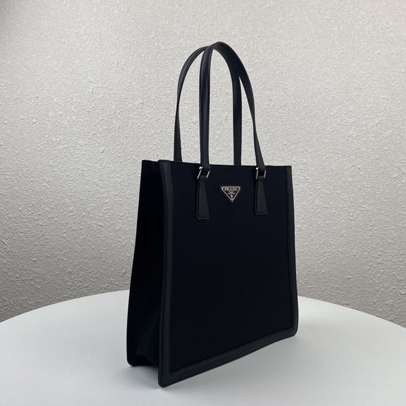 超希少!プラダ ナイロン 偽物&レザー ショッピングバッグ 新作 1BG363