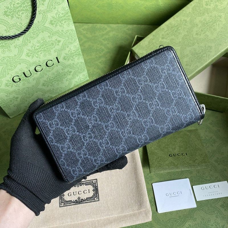グッチ インターロッキングG ジップアラウンド 長財布 偽物 guc29282