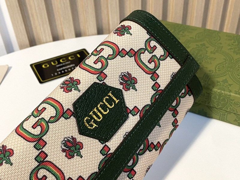 ★日本!!人気!グッチ100周年記念 チェーンウォレット 偽物 guo88681