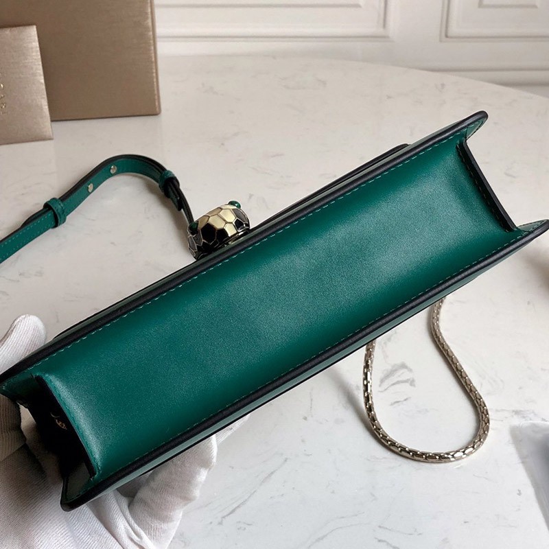 21-22AW【ブルガリ コピー】新色! SERPENTI FOREVER ナッパ ハンドバッグ Bul75855