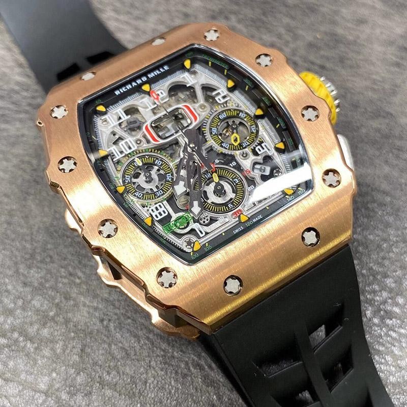 リシャール・ミル F1レース コピー シースルーバック 自動巻き riz20998