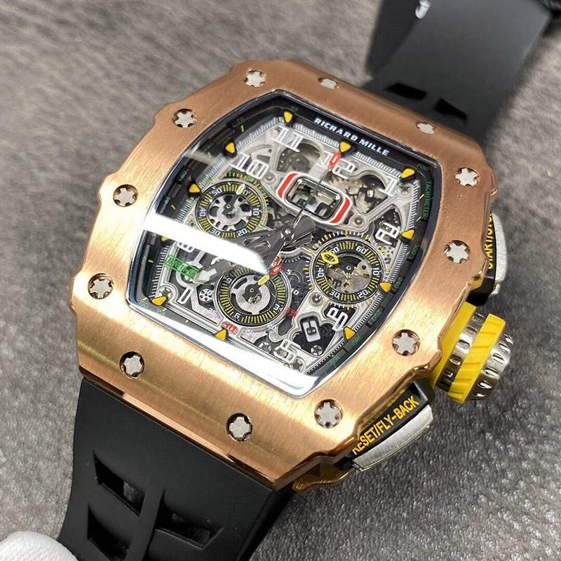 リシャール・ミル F1レース コピー シースルーバック 自動巻き riz20998