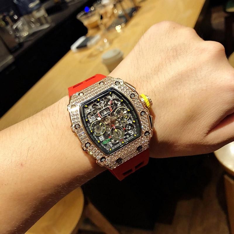 リシャール・ミル F1レース シースルーバックコピー 自動巻き rib74106