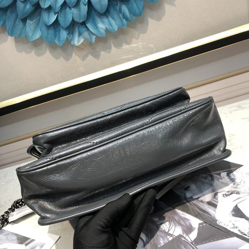 大人気!サンローラン ショルダーバッグ 偽物 ニキ ミディアム ヴィンテージレザー 2way Sai58773