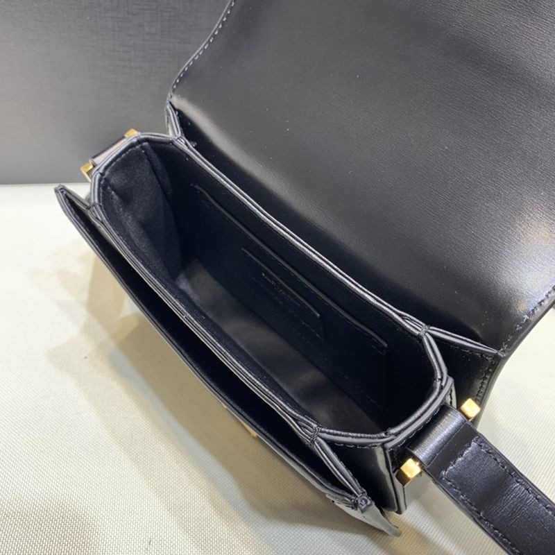 超希少!サンローラン ショルダーバッグ ボックスレザー サッチェルバッグ コピー Sap13059