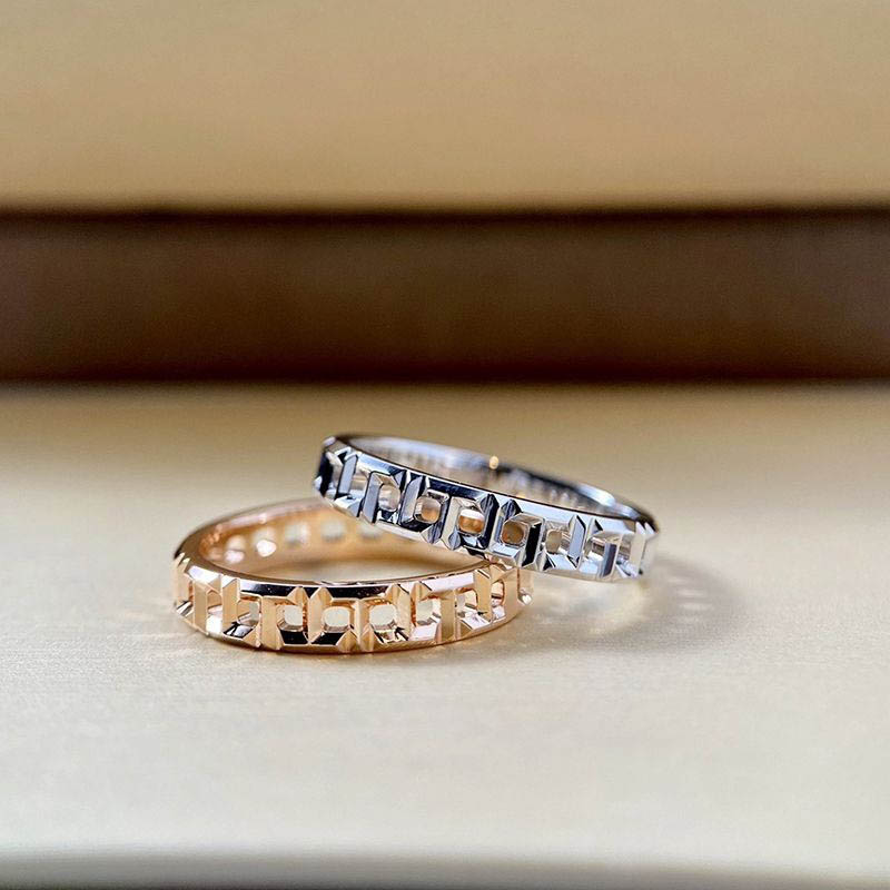 超希少!ティファニー T トゥルー ナローリング コピー 18K 3.5mm Tio14229