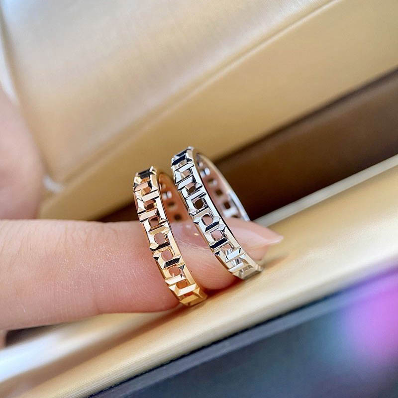超希少!ティファニー T トゥルー ナローリング コピー 18K 3.5mm Tio14229