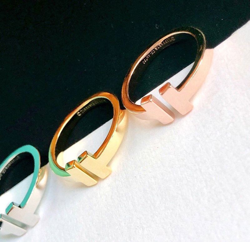 ティファニー T ワイヤー リング コピー 18K Tio45473