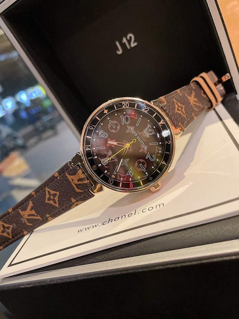 ルイヴィトン 時計 タンブール ストリート ダイバー 40mm vuq14476