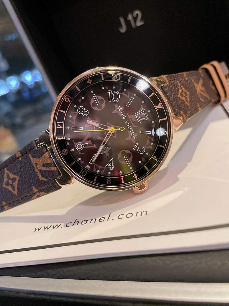 ルイヴィトン 時計 タンブール ストリート ダイバー 40mm vuq14476
