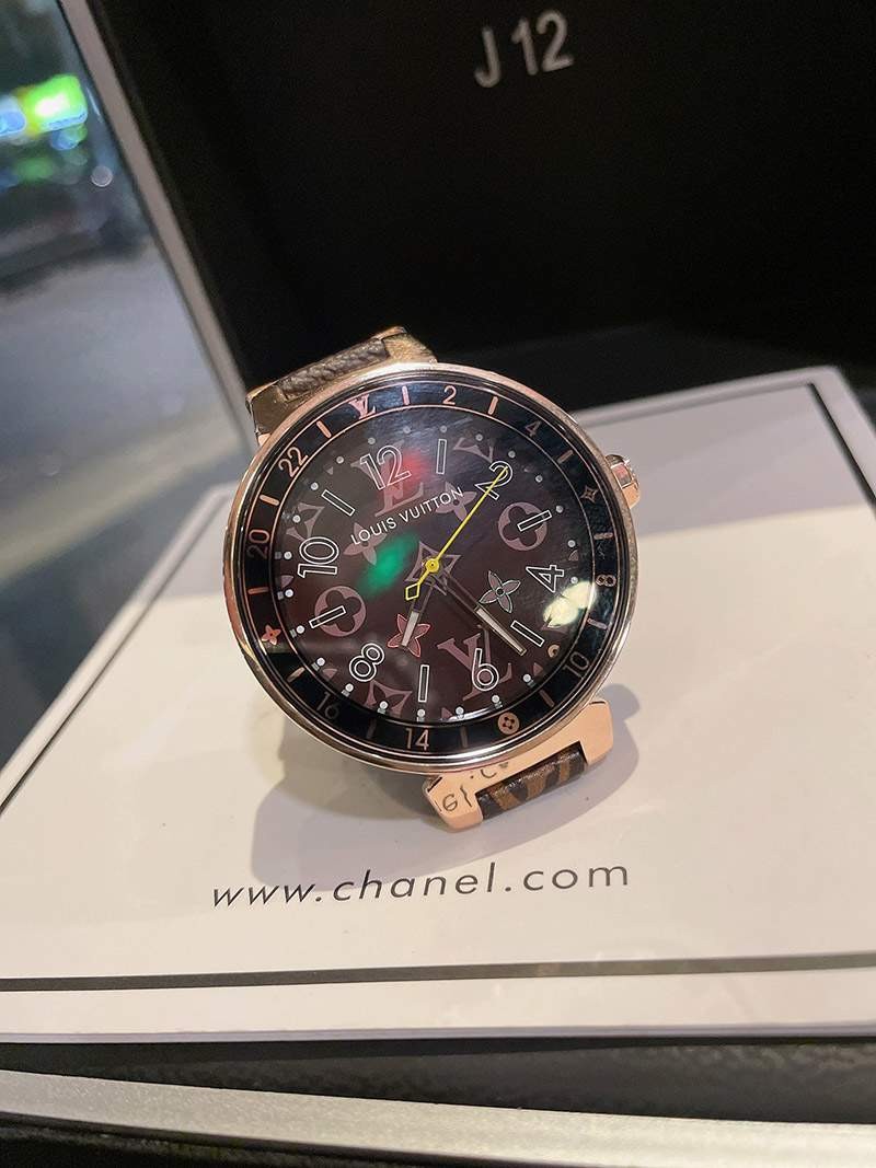 ルイヴィトン 時計 タンブール ストリート ダイバー 40mm vuq14476