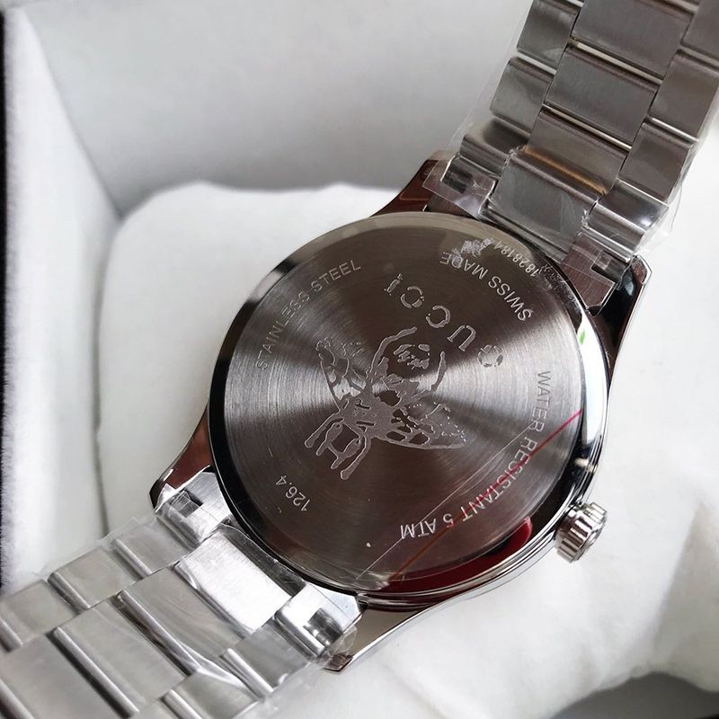 ★日本!!人気!グッチ G-タイムレス ウォッチ 偽物☆猫 38mm/27mm 腕時計 YA126596
