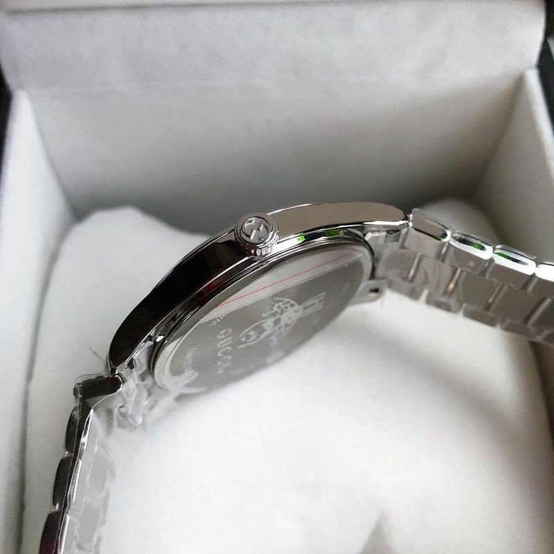 ★日本!!人気!グッチ G-タイムレス ウォッチ 偽物☆猫 38mm/27mm 腕時計 YA126596