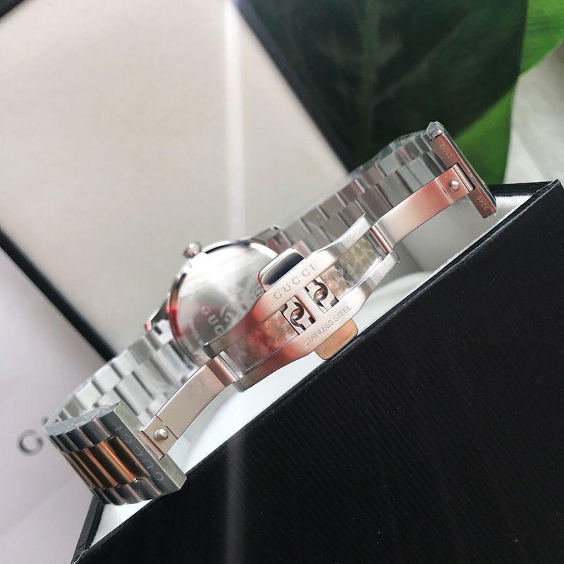 ★日本!!人気!グッチ G-タイムレス ウォッチ 偽物☆猫 38mm/27mm 腕時計 YA126596
