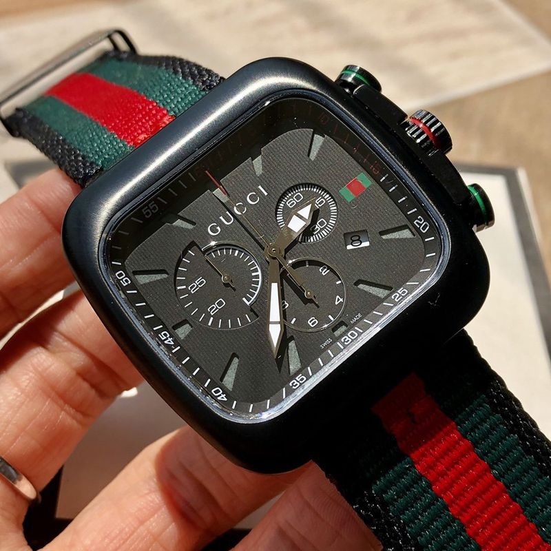 グッチ ウェブストライプストラップウォッチ スーパーコピー☆44mm☆ guz58671