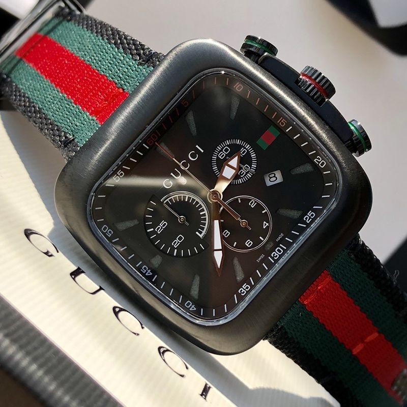 グッチ ウェブストライプストラップウォッチ スーパーコピー☆44mm☆ guz58671