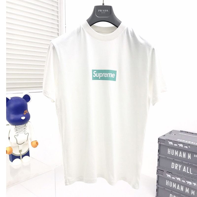 シュプリーム ティファニー tシャツ 偽物 ボックス ロゴ ハイブランド ブランド tシャツ