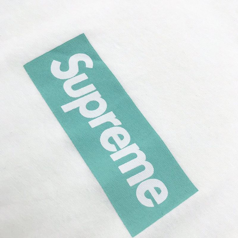 シュプリーム ティファニー tシャツ 偽物 ボックス ロゴ ハイブランド ブランド tシャツ
