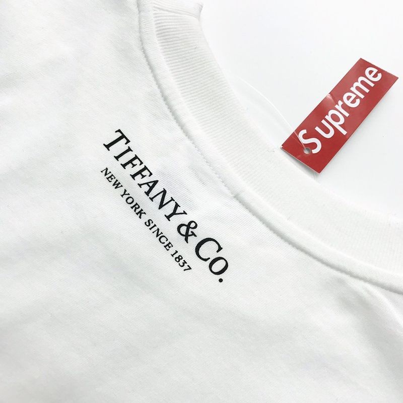 シュプリーム ティファニー tシャツ 偽物 ボックス ロゴ ハイブランド ブランド tシャツ