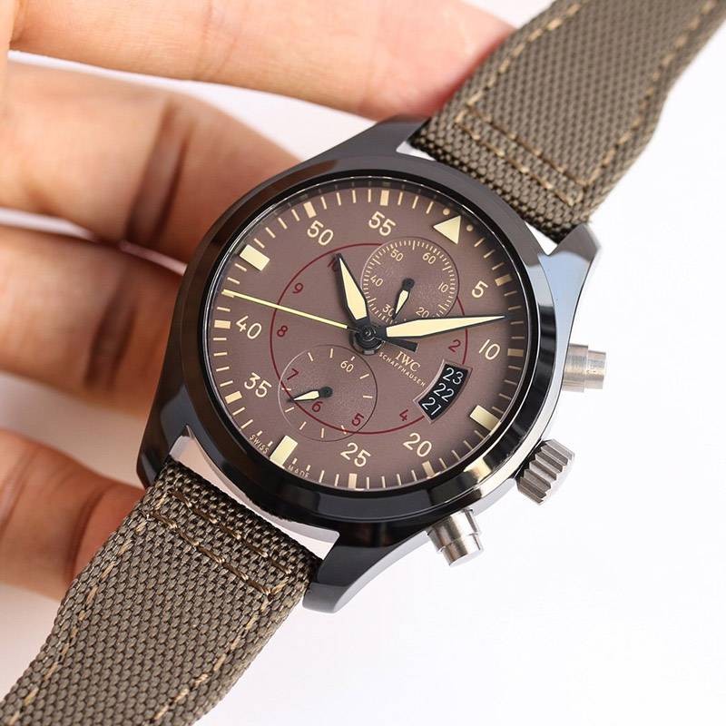 超希少!IWC 時計 コピー パイロットウォッチクロノ・トップガン iwj73667