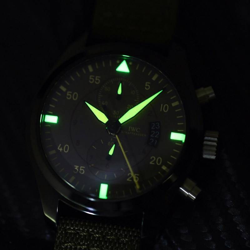 超希少!IWC 時計 コピー パイロットウォッチクロノ・トップガン iwj73667