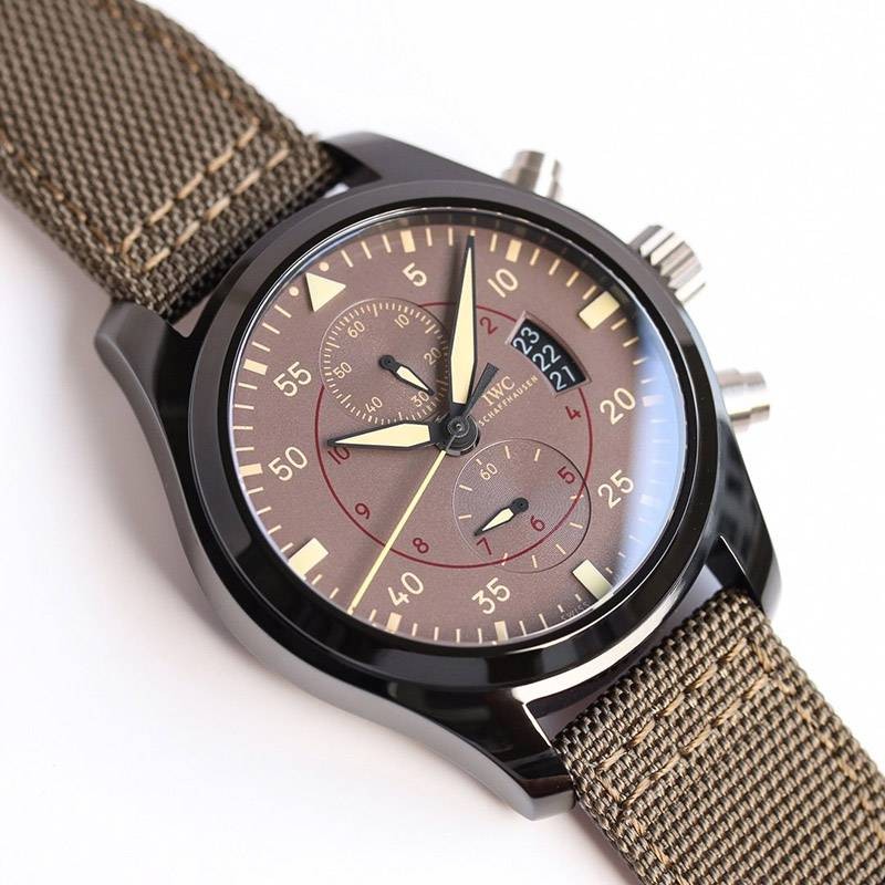 超希少!IWC 時計 コピー パイロットウォッチクロノ・トップガン iwj73667