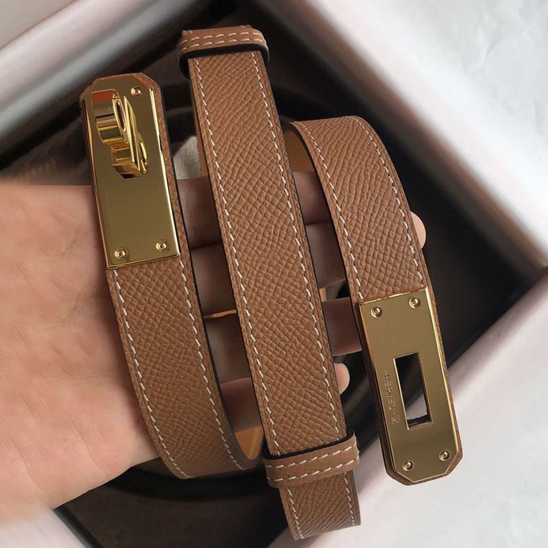 エルメス Ceinture Kelly コピー ベルト カーフスキン 18mm erq04392