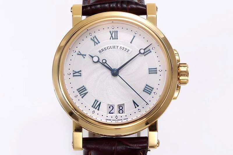 ブレゲ マリーンII ラージデイト 偽物 メンズ 39 mm 時計 bux81525
