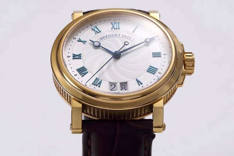 ブレゲ マリーンII ラージデイト 偽物 メンズ 39 mm 時計 bux81525