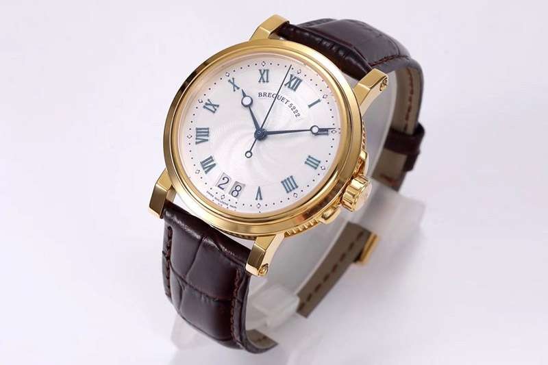 ブレゲ マリーンII ラージデイト 偽物 メンズ 39 mm 時計 bux81525
