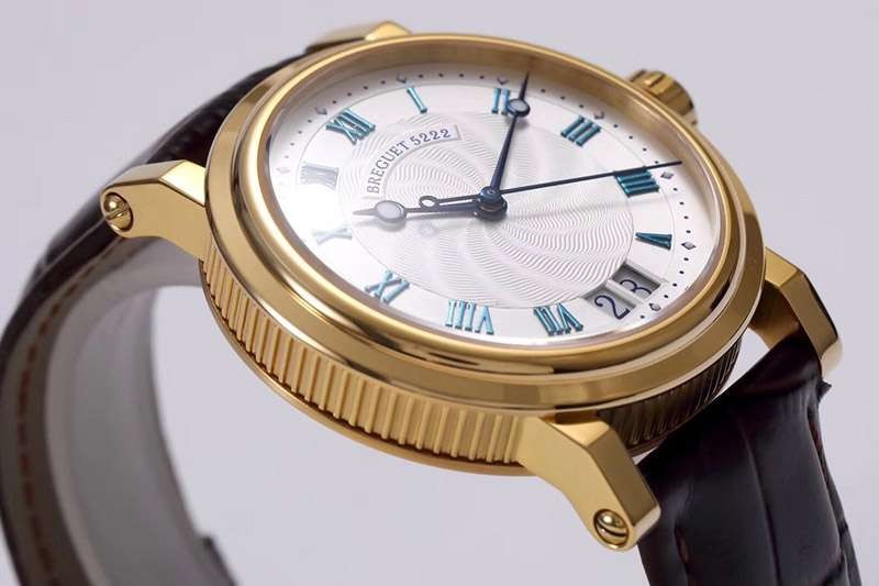 ブレゲ マリーンII ラージデイト 偽物 メンズ 39 mm 時計 bux81525