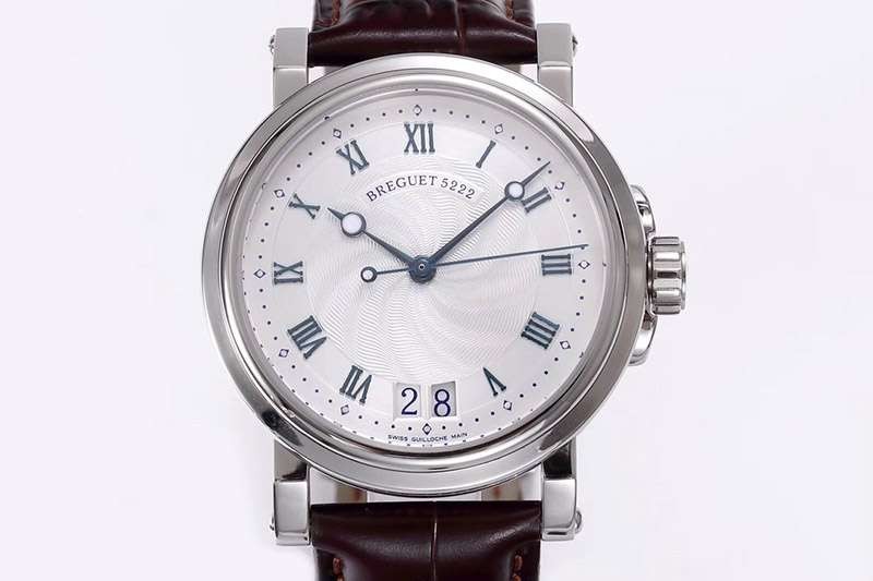 セール ♪ブレゲ 偽物 マリーンII ラージデイト メンズ 39 mm 時計 buf22954