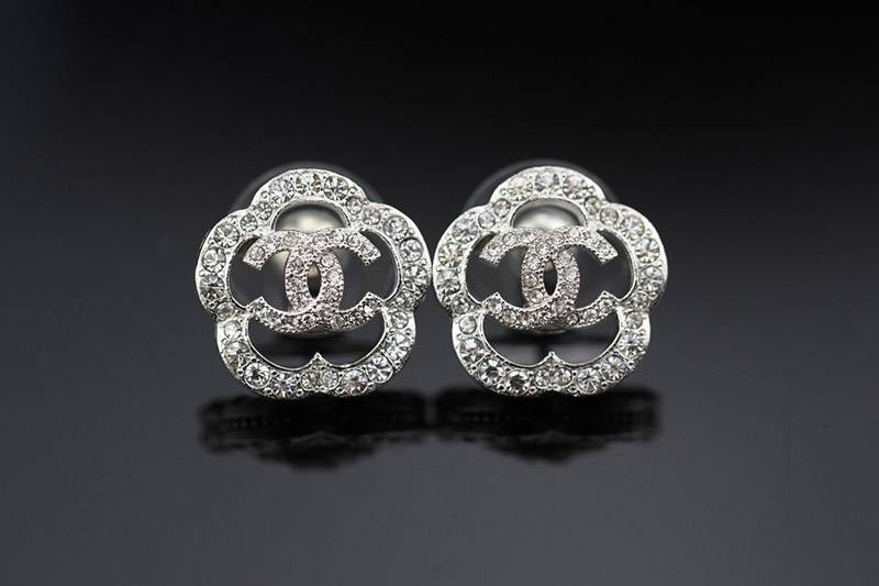 超希少!シャネル ccロゴマーク★お花ピアス 偽物 shc18721