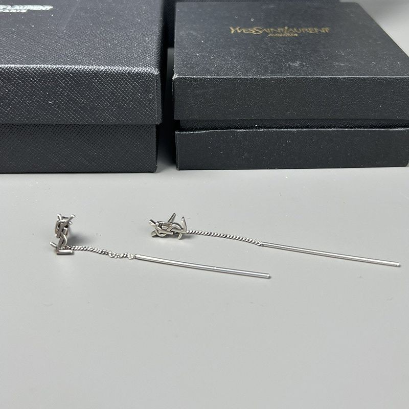 サンローラン YSLスレッダー オピウム ロゴ ピアス コピー Sas47845
