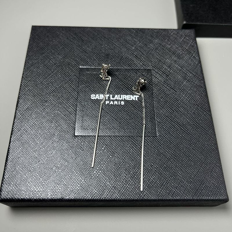 サンローラン YSLスレッダー オピウム ロゴ ピアス コピー Sas47845