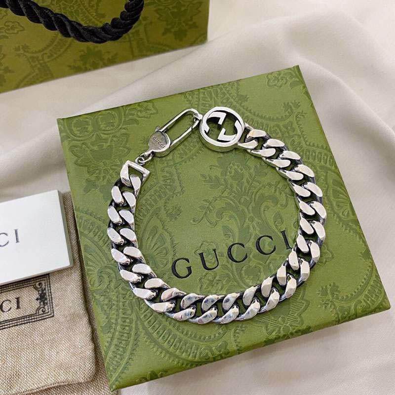 グッチ スーパーコピー インターロッキングG ブレスレット gur53923