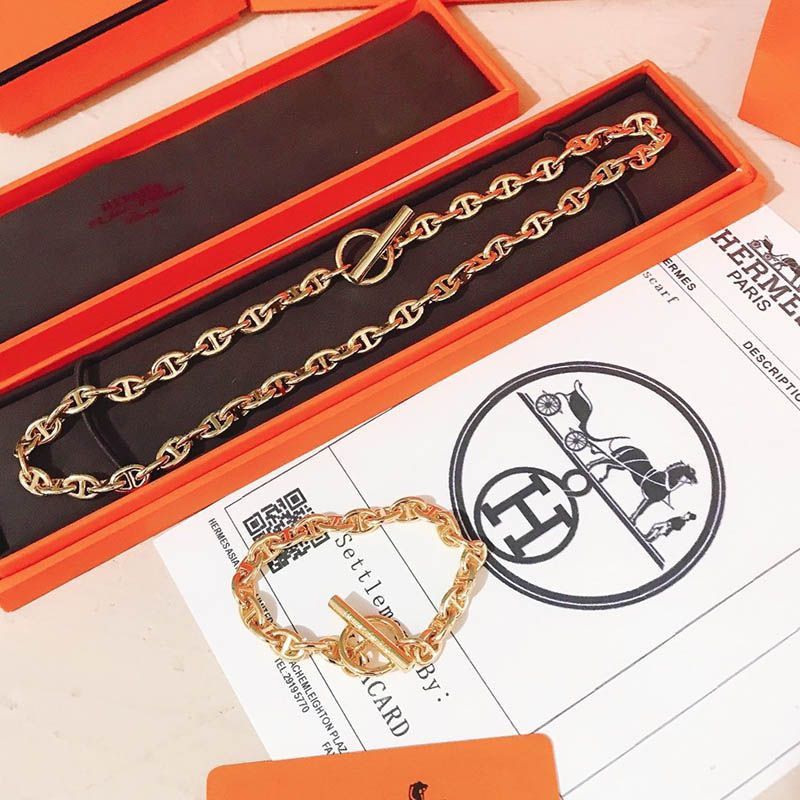 【エルメス】ネックレス Chaine d’Ancre シェーヌ ダンクル コピー