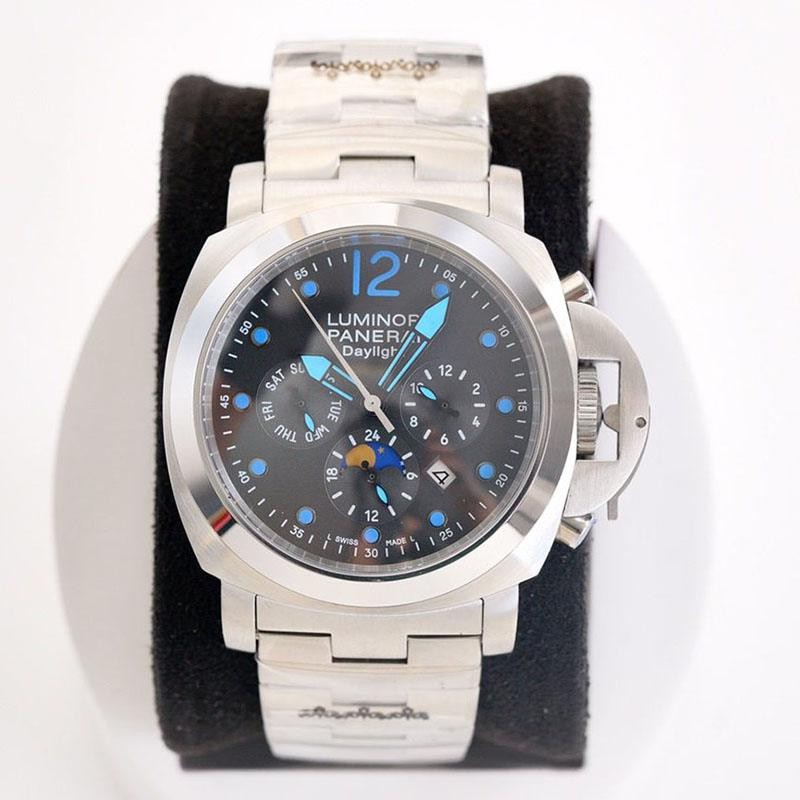 パネライ コピー ルミノール クロノグラフ デイライト 44mm 3色 pai10111