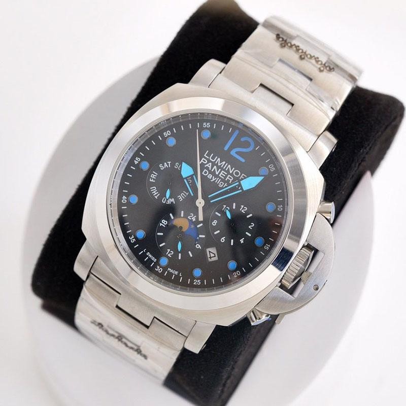 パネライ コピー ルミノール クロノグラフ デイライト 44mm 3色 pai10111