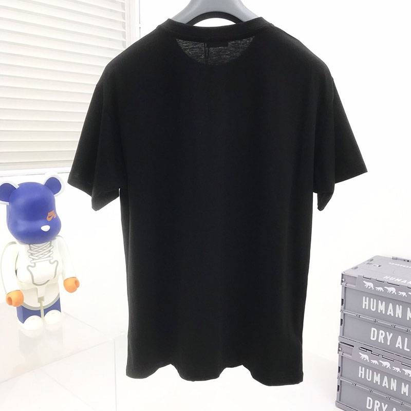セリーヌ アーティストプリント ルーズTシャツ コピー/ コットン ブラック Cez86971
