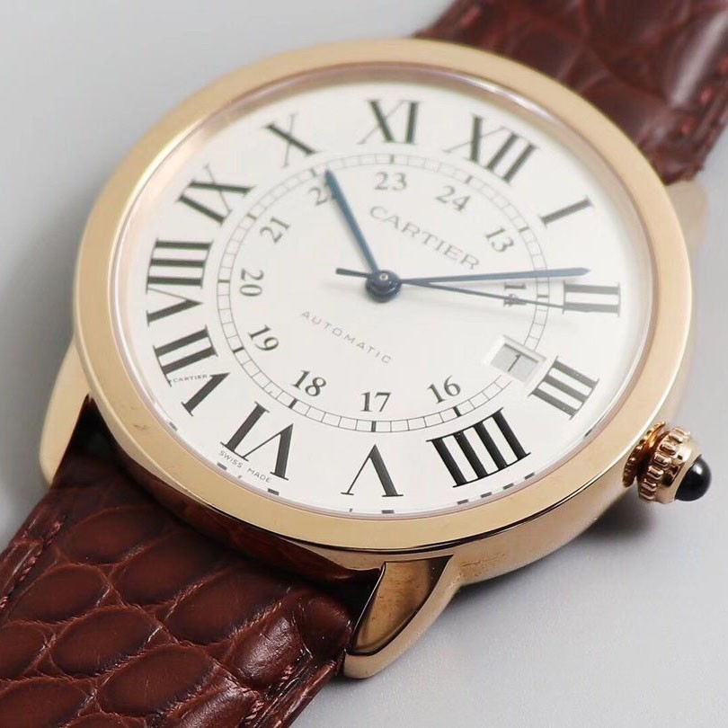 ★日本!!人気!カルティエ 偽物 ロンドソロ XL 42 mm kah43373