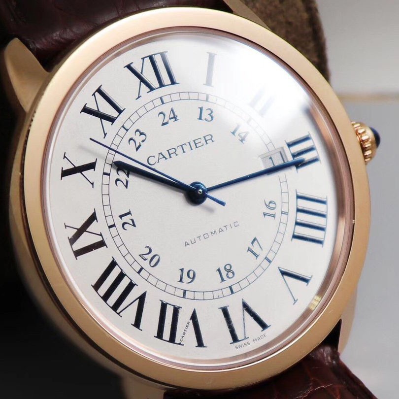 ★日本!!人気!カルティエ 偽物 ロンドソロ XL 42 mm kah43373