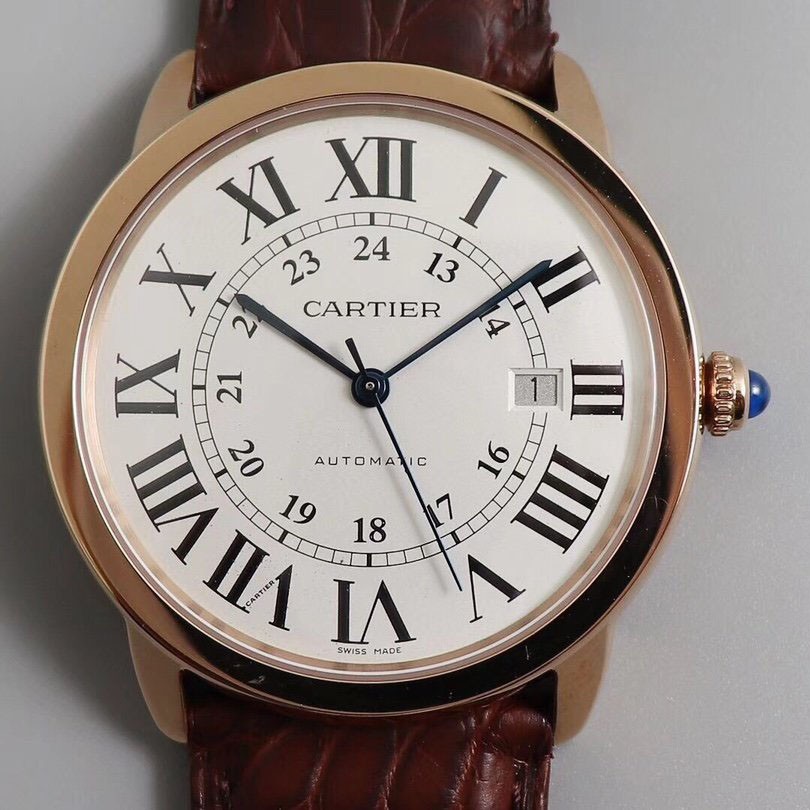 ★日本!!人気!カルティエ 偽物 ロンドソロ XL 42 mm kah43373