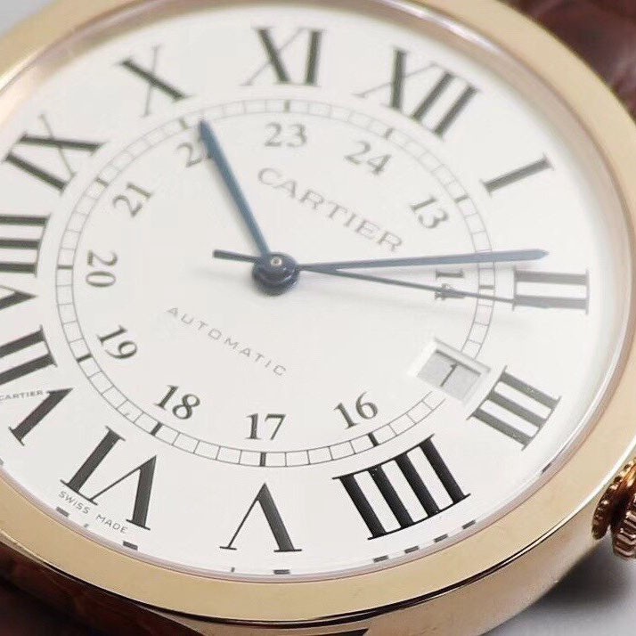 ★日本!!人気!カルティエ 偽物 ロンドソロ XL 42 mm kah43373