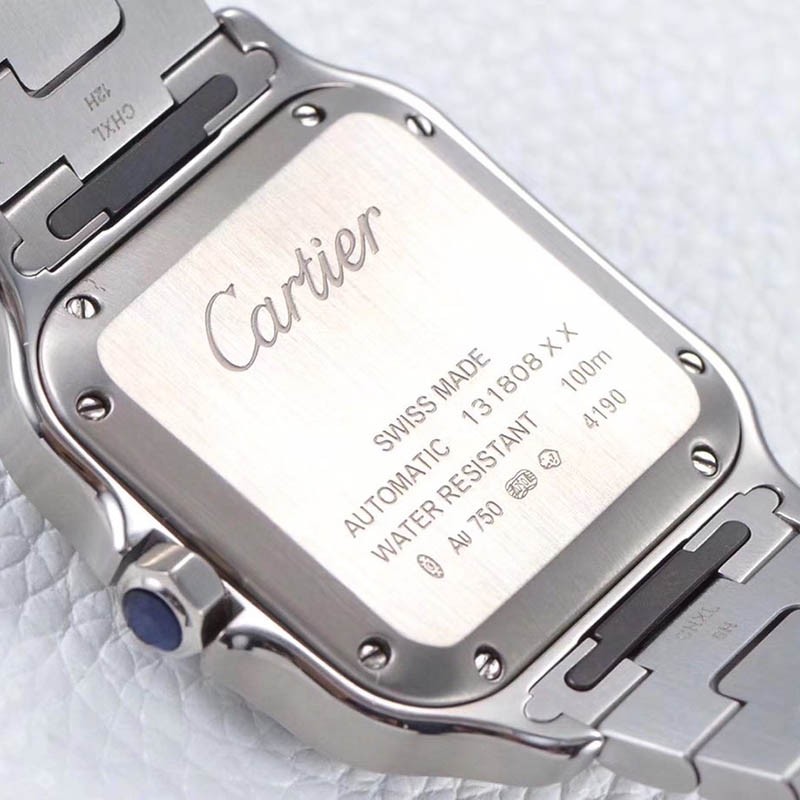 カルティエ サントス ドゥ カルティエ MM コピー ステンレス kag73259