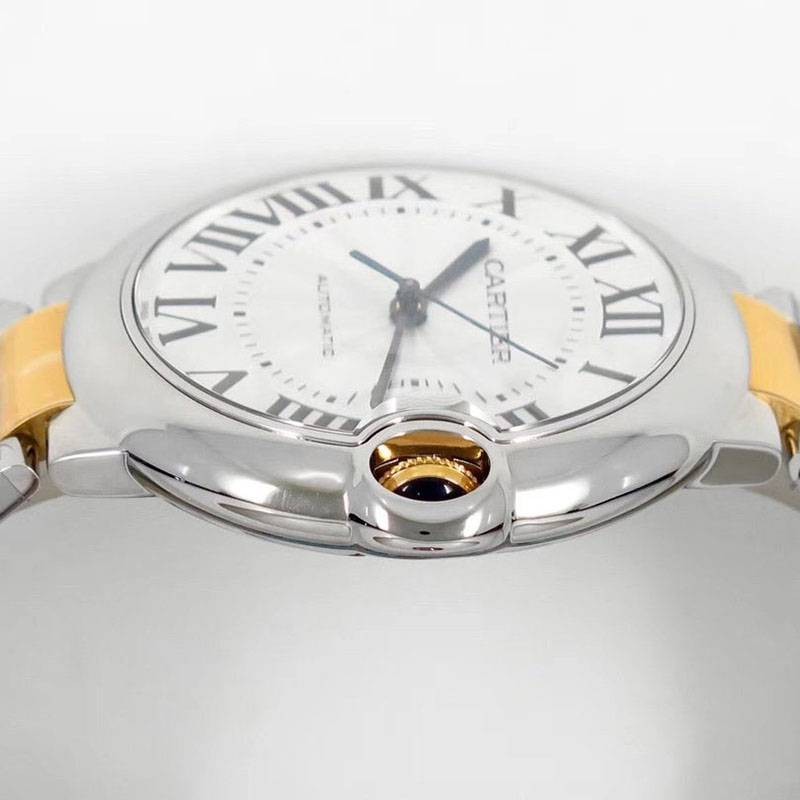 春もの新作カルティエ バロンブルー42mm スーパーコピー kaq18023