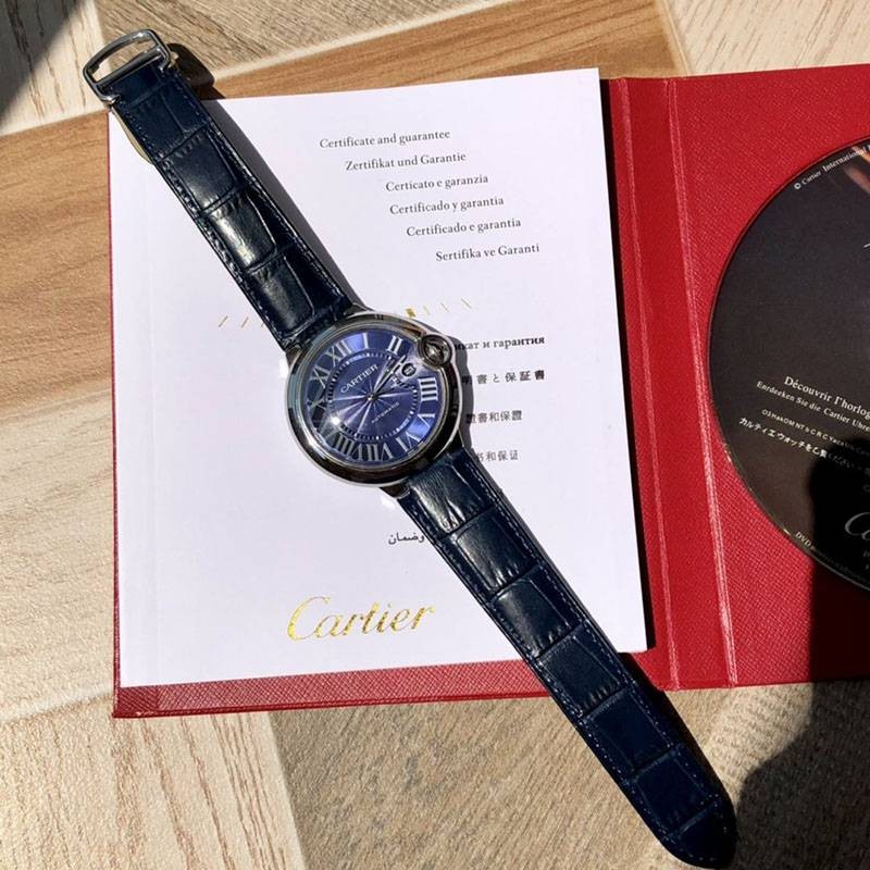 ☆超人気☆カルティエ バロンブルー 42mm 偽物 kau14992