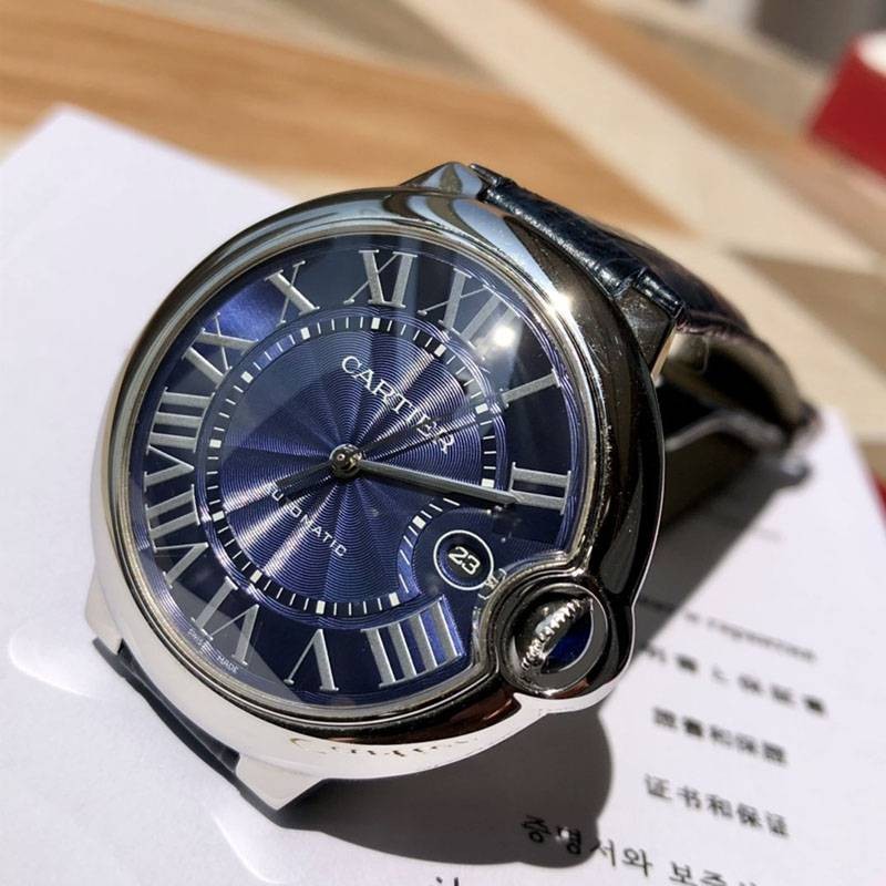 ☆超人気☆カルティエ バロンブルー 42mm 偽物 kau14992