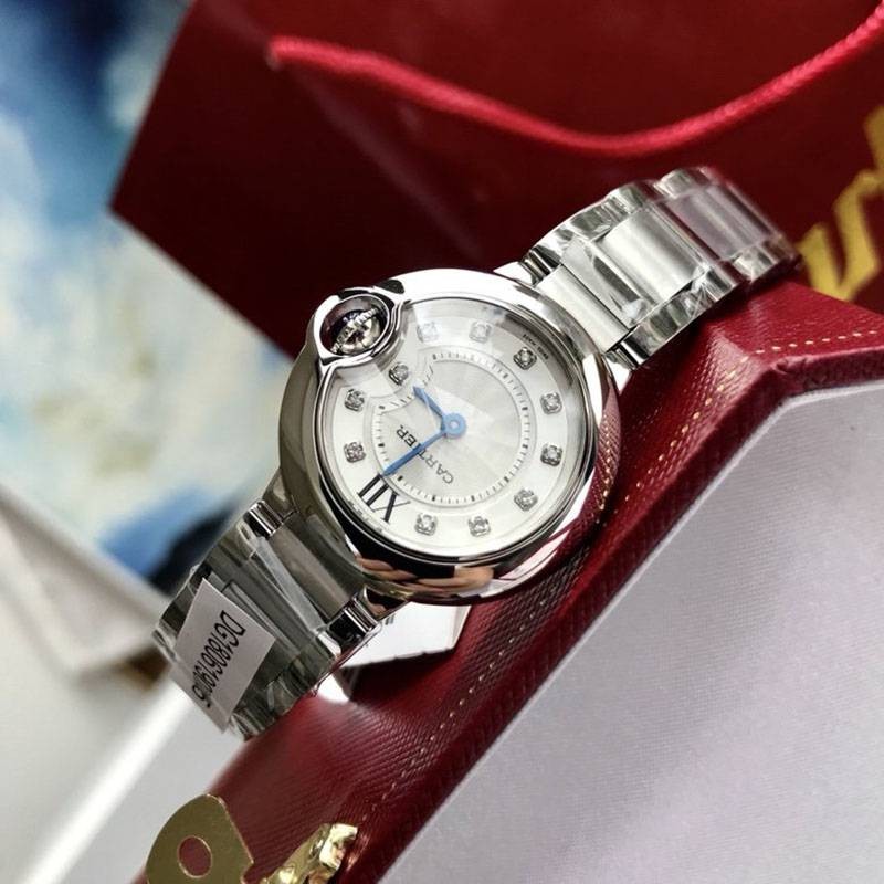 セール ♪カルティエ スーパーコピー バロンブルー ２８ｍｍ WE902073